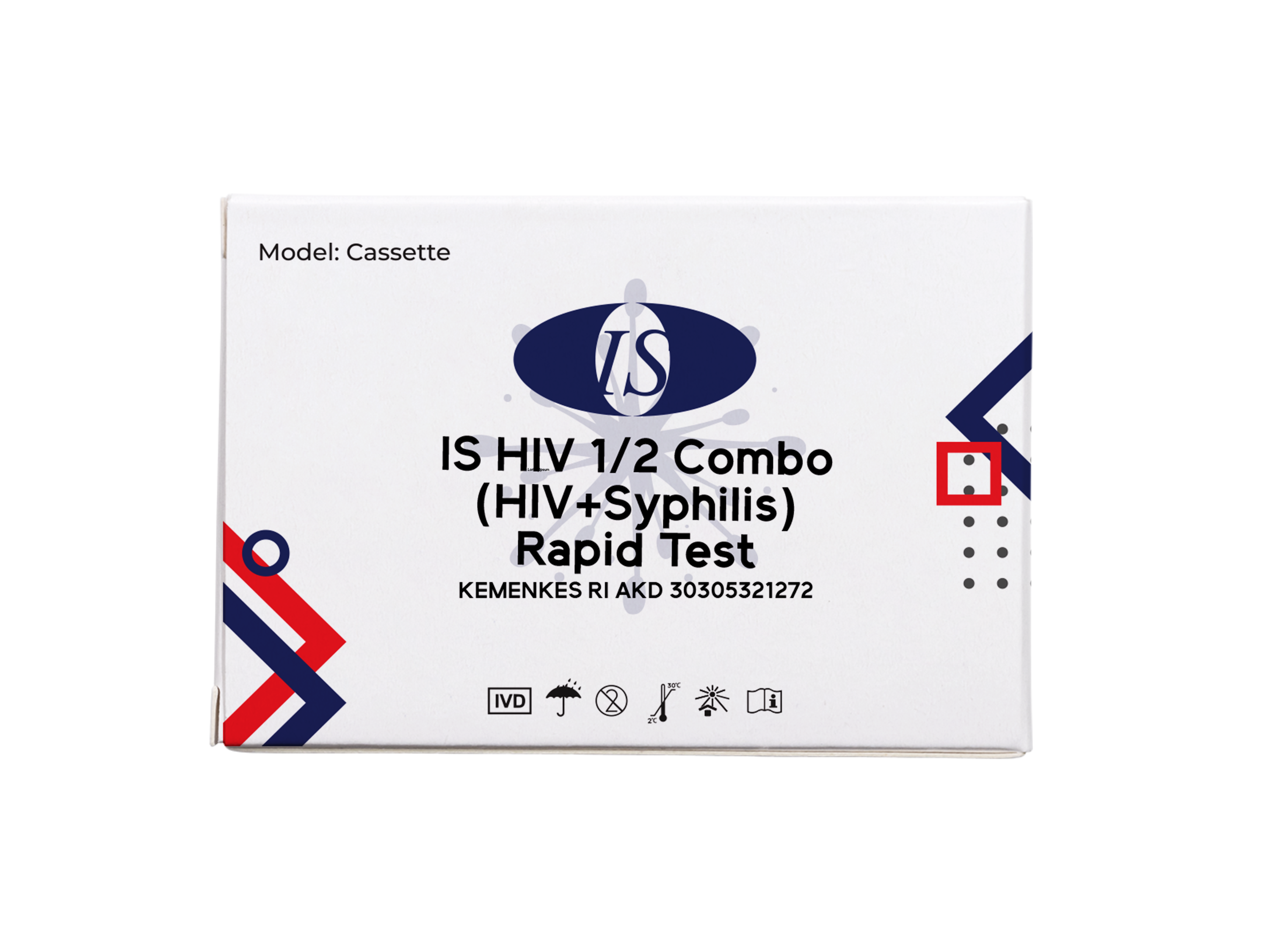 HIV 1/2 Combo (HIV + Syphilis) Rapid Test 