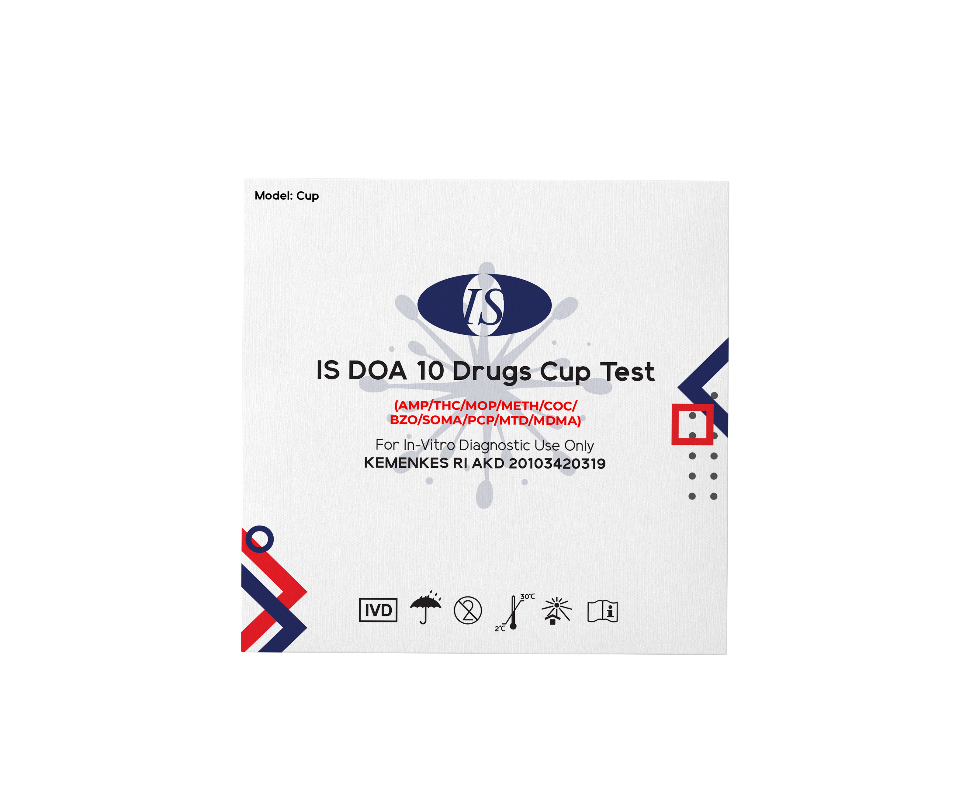 DOA 10 Drugs Panel Test